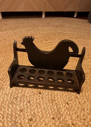 Porte œufs en bois, marque: Inconnu, état: Bon état, 15,00 €, 16,45 € Protection acheteurs incluse