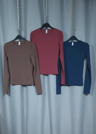 Womens 3 piece gym sport long sleeve tops bundle set S-M, UK8-UK10, brand: TikTok Shop, condition: New without tags, size: S / UK 8-10, £14.00, £15.40 includes Buyer Protection