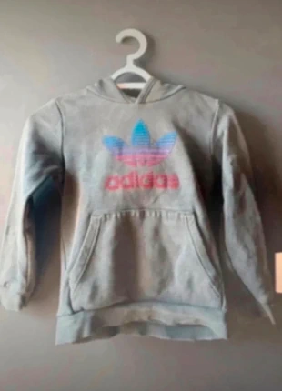 Sweat à capuche Adidas enfant - T7/8ans - Très bon état, marque: adidas, état: Très bon état, taille: 7 ans / 122 cm, 5,00 €, 5,95 € Protection acheteurs incluse