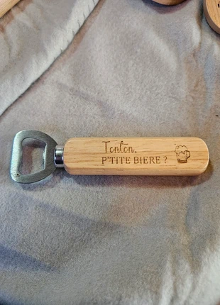 Décapsuleur Bois Humour Tonton P'tite Bière ?" Cadeau Original, marque: les creas de, état: Très bon état, 5,00 €, 5,95 € Protection acheteurs (Pro) incluse
