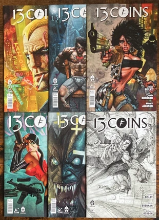 13 Coins #1-6 💥 Full Set | Simon Bisley Art | 2014 | Titan Comics US VO, condition: Very good, €69.90, €74.10 includes Buyer Protection Pro