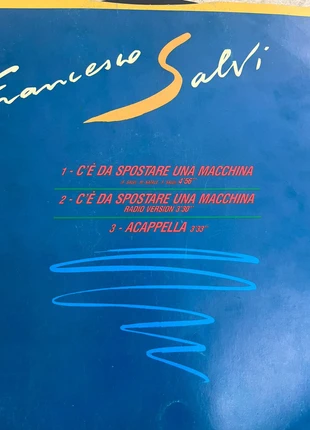 Francesco Salvi – C’è da spostare una macchina • Vinile • Cult Anni ’80 • Edizione da Collezione, estado: Muito bom, €8.00, €9.10 inclui Proteção do Comprador