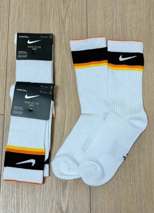 Pack 3 Chaussettes NIKE elite crew 42-46 white naranja, marque: Nike, état: Très bon état, taille: M | 43–46, 17,90 €, 19,50 € Protection acheteurs incluse