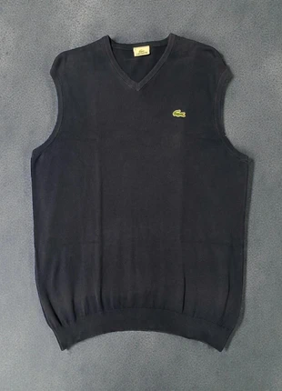 Gilet smanicato Lacoste blu navy in cotone 100% taglia M, brand: Lacoste, condizioni: Ottime, taglia: M, €25.00, €26.95 include la Protezione acquisti