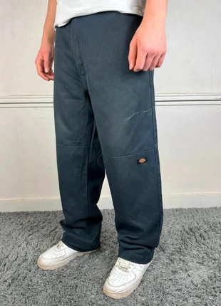 Pantalon Chino Double Knee pour Homme Dickies taille W36 L32 Baggy Large Wide Workwear AA1232, marca: Dickies, estado: Muito bom, tamanho: PT 48 | W38, €10.00, €11.20 inclui Proteção do Comprador Pro