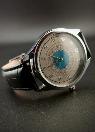 Montre argentée quartz luxueuse noire men, r369, marke: Binlihuan, zustand: Sehr gut, größe: 39–42 mm, 11,00 €, 12,25 € beinhaltet Vinted-Käuferschutz Pro