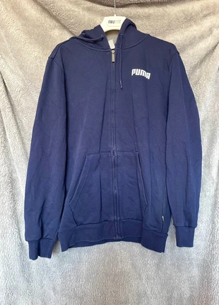 Puma Zip Hoodie Navy – Basic Clean S, brand: Puma, condizioni: Ottime, taglia: S, €14.90, €16.35 include la Protezione acquisti