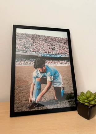 Maradona Napoli Framed Poster, brand: Napoli, condizioni: Nuovo con cartellino, €15.00, €16.45 include la Protezione acquisti