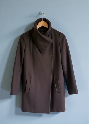 United Colors of Benetton – Premium & Elegant Brown Wool Coat with Pocket – M 🌟🎀, marque: United Colors of Benetton, état: Neuf sans étiquette, taille: M / 38 / 10, 51,49 €, 54,76 € Protection acheteurs incluse