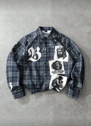 Y2k Camicia a quadri Vintage Dressing Y2k Style, marque: y2k, état: Neuf sans étiquette, taille: L, 34,50 €, 36,93 € Protection acheteurs incluse