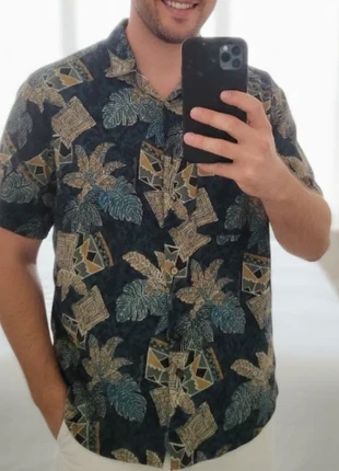 Camisa Hawaiana Bershka Talla XS Como Nueva, marque: Bershka, état: Neuf sans étiquette, taille: XS, 6,90 €, 7,95 € Protection acheteurs incluse