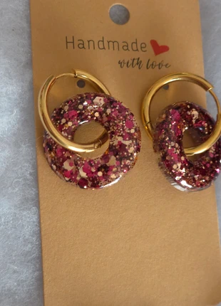 Boucles d'oreilles, marke: Fait Main, zustand: Neu, mit Etikett, 6,00 €, 7,00 € beinhaltet Vinted-Käuferschutz Pro
