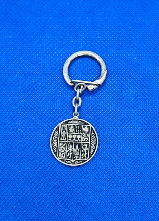 Porte-clé médaille héraldique – métal patiné (2,3 cm), zustand: Gut, 5,00 €, 5,95 € beinhaltet Vinted-Käuferschutz Pro