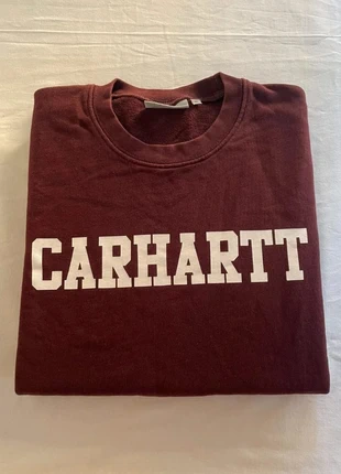 Sweat Carhartt – Bordeaux – Logo blanc – Taille M, marca: Carhartt, estado: Muito bom, tamanho: M, €24.90, €26.85 inclui Proteção do Comprador