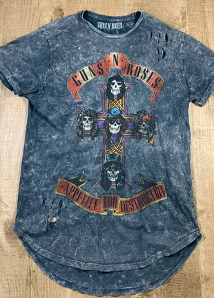 Teeshirt / Guns N’ Roses / L / 51x84 cm / Appetite for Destruction, coupe longue & destroy /0483, marque: Guns N' Roses, état: Bon état, taille: L, 15,00 €, 16,45 € Protection acheteurs (Pro) incluse