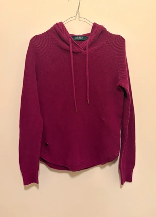 Pull à capuche Ralph Lauren – Femme – Taille S – Maille épaisse – Fuchsia, marque: Ralph Lauren, état: Bon état, taille: S / 36 / 8, 25,00 €, 26,95 € Protection acheteurs incluse
