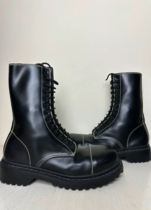 Balenciaga Combat Boots High Leather, marque: Balenciaga, état: Très bon état, taille: 42, 370,00 €, 389,20 € Protection acheteurs incluse