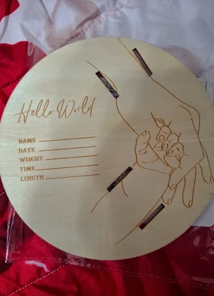 Braccialetto Nascita Personalizzato in Legno Nuovo - Ricordo Neonato, merk: Naturale, staat: Nieuw met prijskaartje, maat: Universeel, € 1,00, € 1,75 inclusief Kopersbescherming