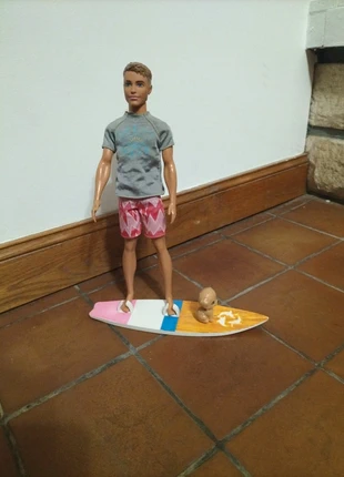 Ken et sa planche, marca: Barbie, estado: Bueno, tamaño: 5 años / 110 cm, 3,00 €, 3,85 € Protección al comprador incluida