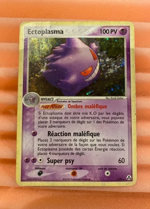 Carte Pokémon - Ectoplasma 3/92 holo, brand: Pokémon, condition: Satisfactory, €8.00, €9.10 includes Buyer Protection