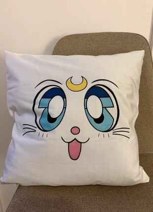 Housse de coussin chat Sailor Moon, brand: Sailor Moon, condizioni: Ottime, taglia: 45 x 45 cm, €8.00, €9.10 include la Protezione acquisti Pro