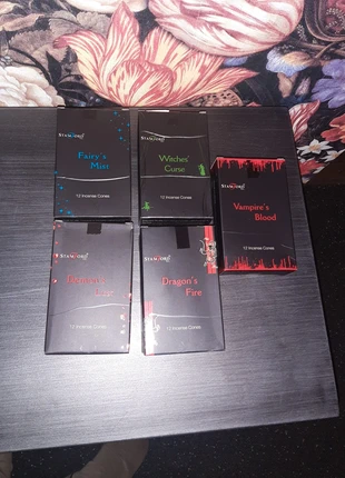 Wierrook cones incense draak vampier heks fairy demoon, merk: Fairy, staat: Nieuw met prijskaartje, € 5,50, € 6,48 inclusief Kopersbescherming