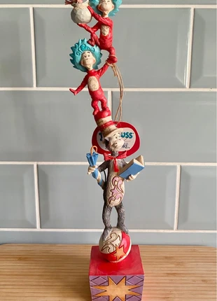 Dr Seuss Cat in The Hat Stacked figure, brand: Jim Shore, condition: New with tags, £29.00, £31.15 includes Buyer Protection Pro