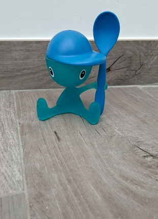 Eierdopje met zoutvatje en lepeltje Alessi Stefano Giovannoni 2000, marca: Alessi, estado: Novo sem etiquetas, €16.95, €18.50 inclui Proteção do Comprador