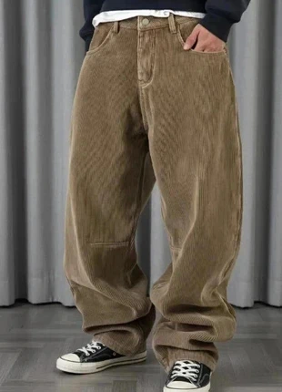 Pantalon velours épais Beige jambes larges Taille S # PA019, brand: Vintage Chic, condizioni: Ottime, taglia: S, €32.90, €35.25 include la Protezione acquisti