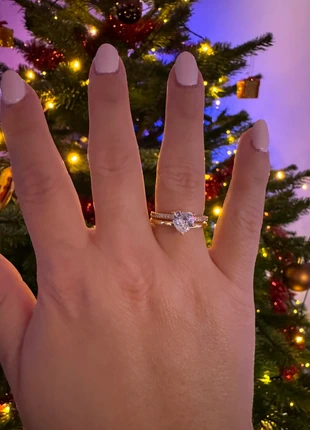 Sweet Diamond Ring Size 7, merk: Lumore, staat: Nieuw met prijskaartje, maat: 54.3 mm / 17.3 mm Ø, € 7,50, € 8,58 inclusief Kopersbescherming Pro