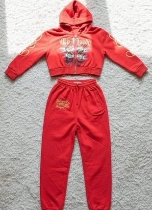 Ensemble Ed Hardy rouge tattoo Y2K 🔥, marque: Ed Hardy, état: Très bon état, taille: M / 38 / 10, 50,70 €, 53,94 € Protection acheteurs (Pro) incluse