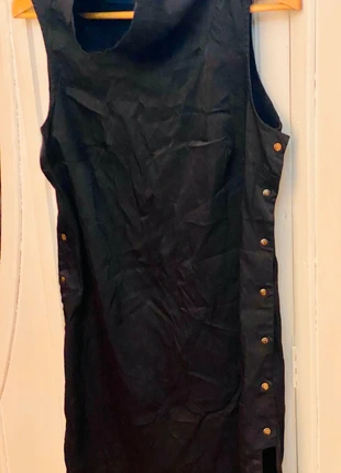 Tunique fendue noire Y2k graphique Cop Copine taille 42 com chemineeet boutons pression, brand: Cop Copine, condition: Good, size: XL / 42 / 14, €28.00, €30.10 includes Buyer Protection Pro