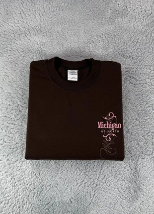 Pull Col Rond Gildan Heavy Blend Sweat Vintage Sweatshirt coton | Marron | Taille M 00581, marke: Gildan, zustand: Sehr gut, größe: M, 5,00 €, 5,95 € beinhaltet Vinted-Käuferschutz Pro