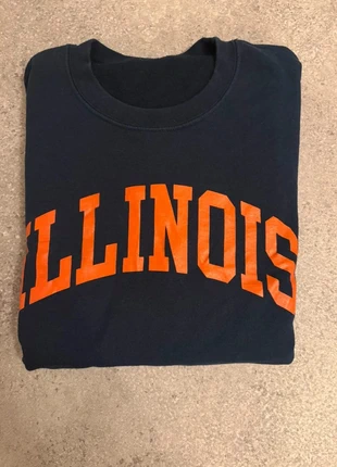 Sweat Illinois University Bleu marine Style vintage USA Taille L, marque: College, état: Bon état, taille: L, 8,00 €, 9,10 € Protection acheteurs incluse