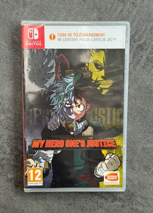My Hero Ones Justice jeu Nintendo Switch version française combat animé manga code téléchargement, condition: New with tags, €25.00, €26.95 includes Buyer Protection Pro