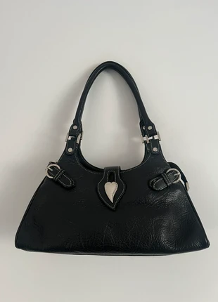 Sac à main Lancaster en cuir noir, marca: Lancaster, estado: Muito bom, €50.00, €53.20 inclui Proteção do Comprador Pro