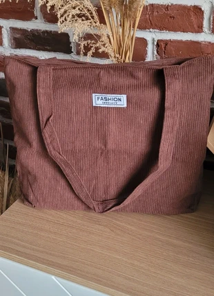 Sac fourre tout velours côtelé marron, marca: sans marque, estado: Novo sem etiquetas, €13.00, €14.35 inclui Proteção do Comprador