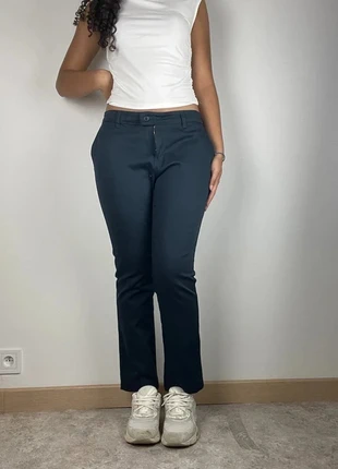 Jean pants chino Dickies femme Noir Loose Single Knee Pant Large Denim, marca: Dickies, estado: Muito bom, tamanho: S / 36 / 8, €8.00, €9.10 inclui Proteção do Comprador