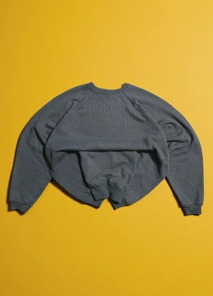 Vintage 90's Style Retro Y2K 🇺🇸 Made in Mexico Boxy Fit Jumper Faded Black | Women's M/L (54), marque: Vintage Dressing, état: Très bon état, taille: M / 38 / 10, 10,50 €, 11,73 € Protection acheteurs incluse