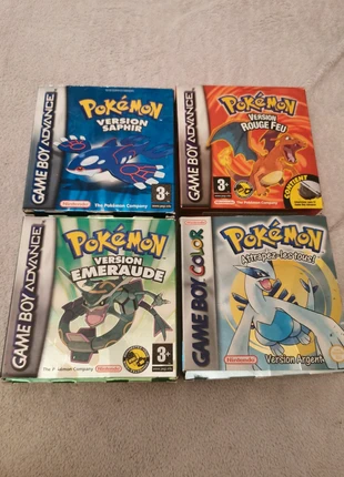 4 boîtes de jeux Pokémon vides authentiques, état: Bon état, 1,00 €, 1,75 € Protection acheteurs incluse