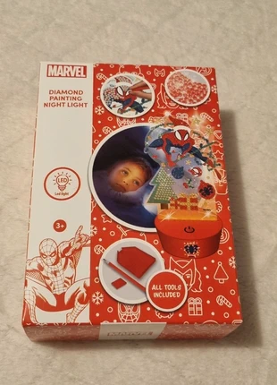 Veilleuse Diamond Painting Spiderman, marque: Marvel, état: Neuf avec étiquette, 7,00 €, 8,05 € Protection acheteurs incluse