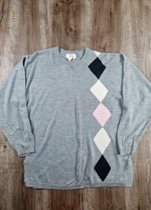 Pull vintage argyle gris Eaton Petites laine acrylique taille L, marque: Vintage Dressing, état: Très bon état, taille: L / 40 / 12, 12,90 €, 14,25 € Protection acheteurs (Pro) incluse