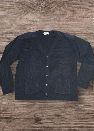 Cardigan Vintage Noir V-Neck "Les Impeccables de La Redoute" T. L/XL, brand: La Redoute, condition: Good, size: XL, €6.25, €7.26 includes Buyer Protection