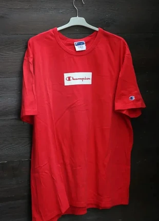 Tee-shirt Champion Red Supreme vintage – Coupe classique XXL homme, brand: Champion, condition: Very good, size: XXL, €7.50, €8.58 includes Buyer Protection Pro