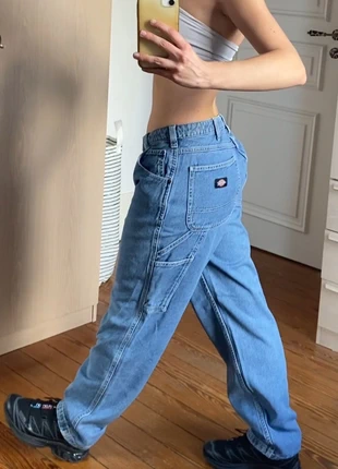 Jean dickies cargo bleu large oversize, marca: Dickies, estado: Muito bom, tamanho: M / 38 / 10, €40.00, €42.70 inclui Proteção do Comprador