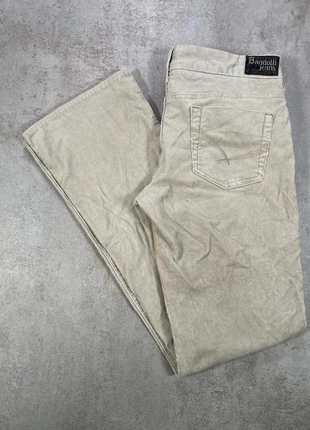 Pantalon Vintage En Velours Côtelé / Corduroy Bandolli beige clair droit taille 40, marca: Vintage Dressing, estado: Muito bom, tamanho: L / 40 / 12, €12.00, €13.30 inclui Proteção do Comprador Pro