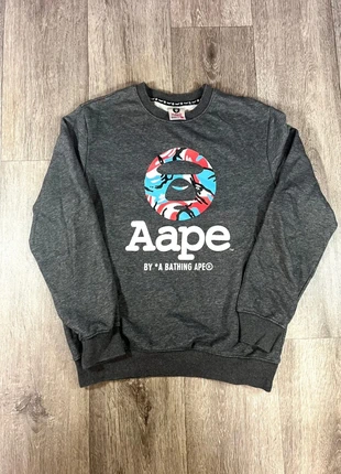 Pull AAPE by A Bathing Ape Y2K Logo Camouflage Iconique Taille L, marke: A Bathing Ape (BAPE), zustand: Sehr gut, größe: L, 59,90 €, 63,60 € beinhaltet Vinted-Käuferschutz Pro