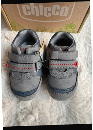 Baskets Chicco bébé garçon gris & bleu confort – Pointure 19 neuves, marca: Chicco, estado: Nuevo con etiquetas, tamaño: 19, 12,00 €, 13,30 € Protección al comprador Pro incluida