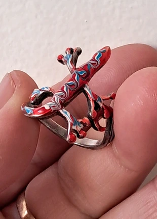 Bague retro originale en argent .mixte, marca: Argent, estado: Muy bueno, tamaño: 18,1 mm Ø / 18,5, 35,00 €, 37,45 € Protección al comprador incluida