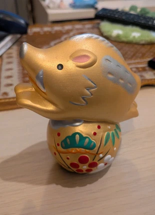 Petite statue sanglier bibelot japonais temple sanctuaire, marque: Japan Style, état: Très bon état, 4,00 €, 4,90 € Protection acheteurs incluse